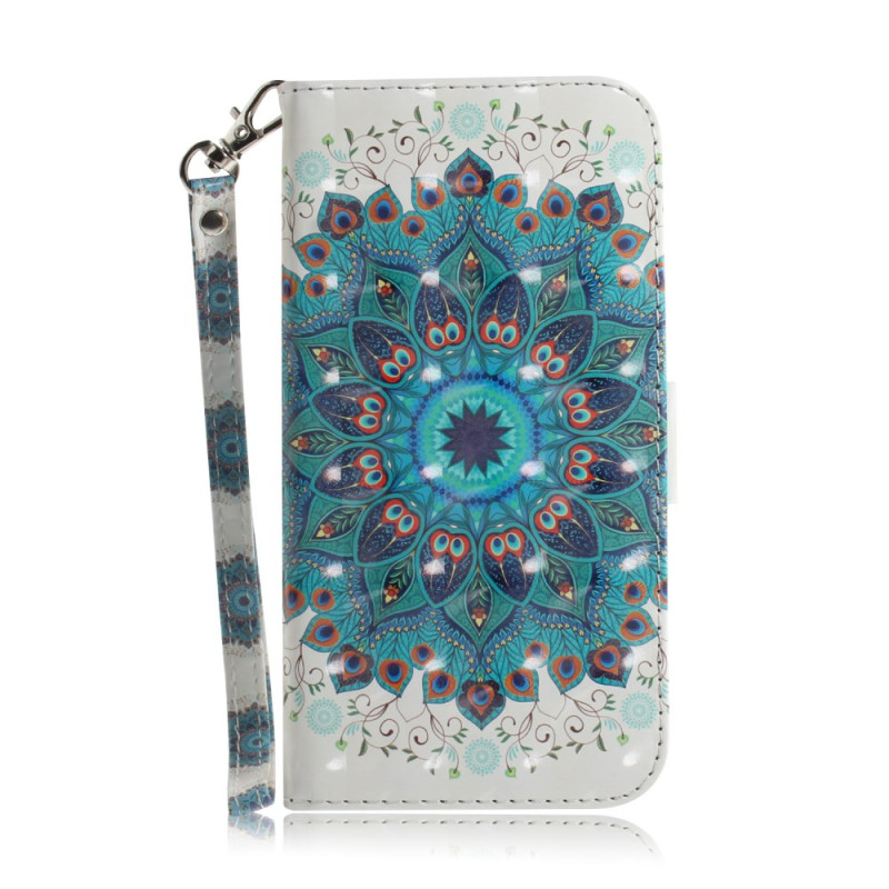 Nokia C32 Mandala Grüne Tasche mit Riemen