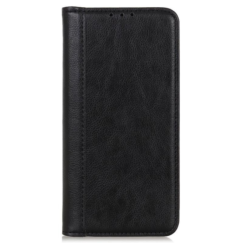 Flip Cover Nokia C32 Gespaltenes Leder