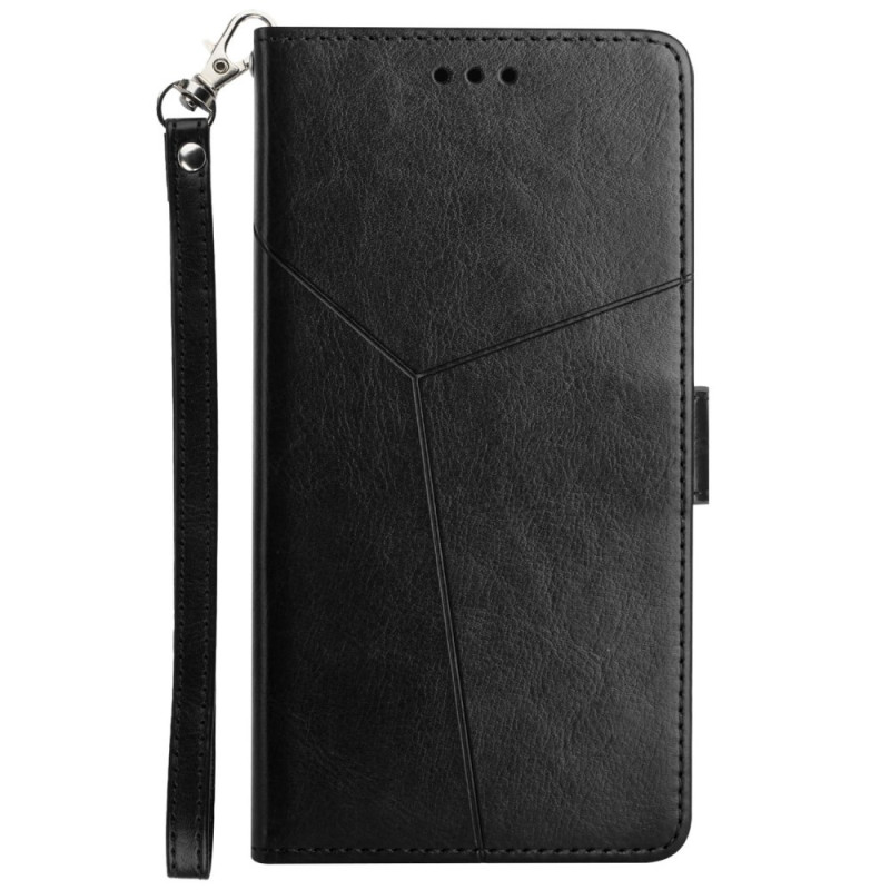 Oppo Reno 12F 5G Y Design Tasche mit Trageriemen