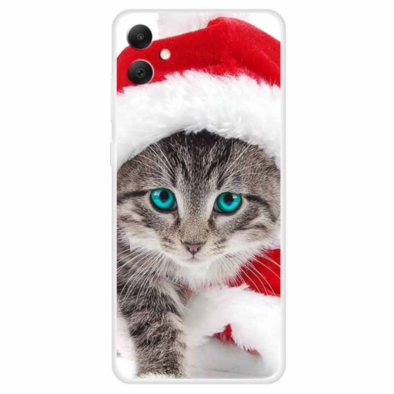 Samsung Galaxy A05 Cover Katze Weihnachten