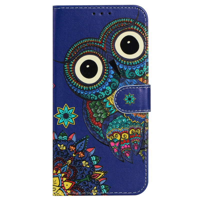 Housse Xiaomi 14T Hibou à Lanière