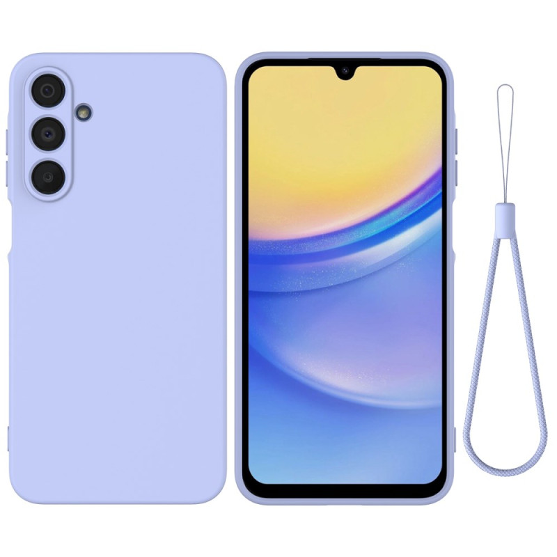 Samsung Galaxy A16 4G / 5G Silikon Liquide Hülle mit Riemen