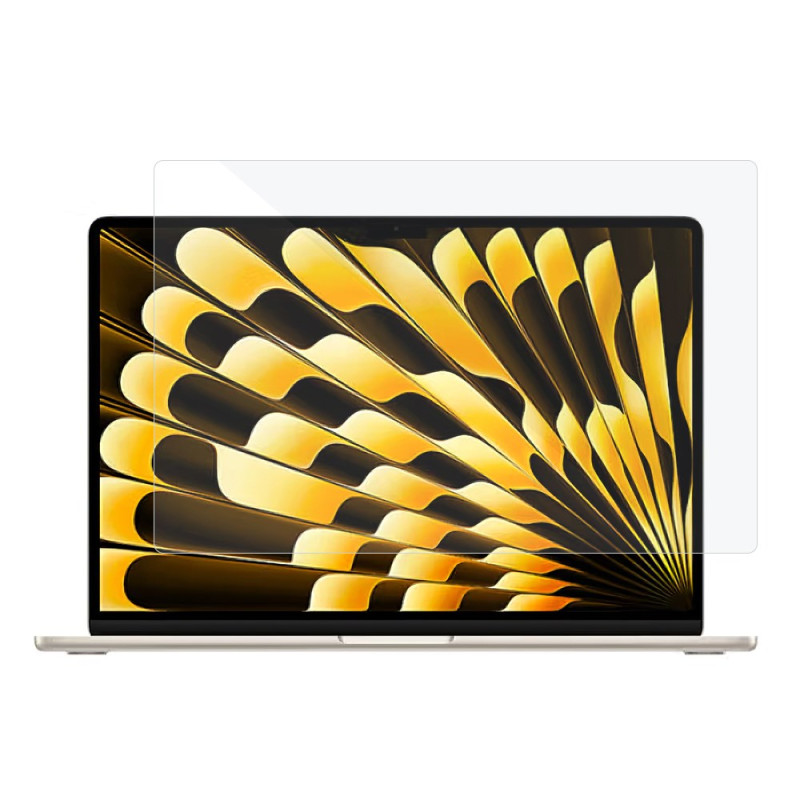 Schutz aus gehärtetem Glas für das Display des MacBook Air 15" (2024) (2023)