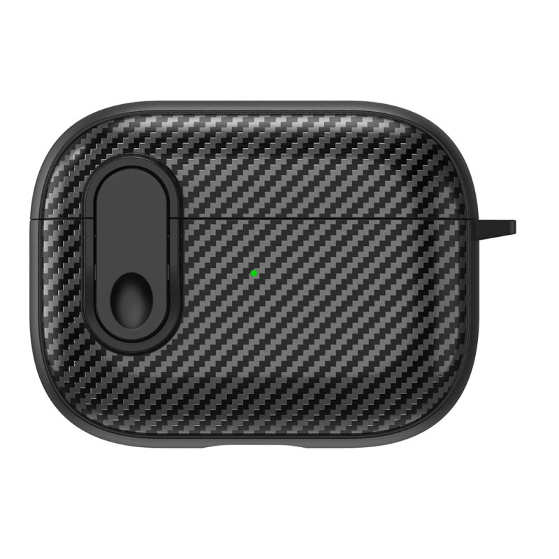 AirPods Pro 2 Kohlefaser
 Cover mit Karabinerhaken