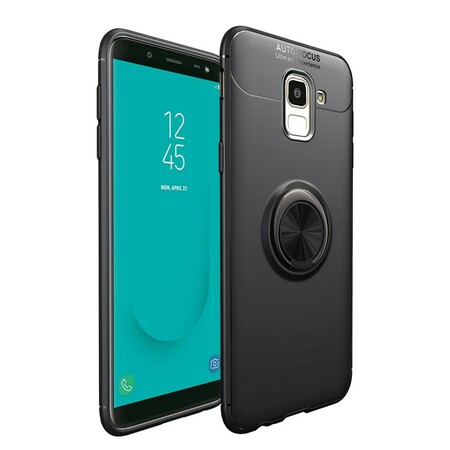 Samsung Galaxy J6 Hülle Drehbarer Ring