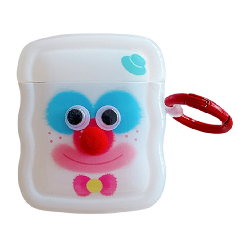 AirPods-Hülle 2 / 1 Clown mit Ring