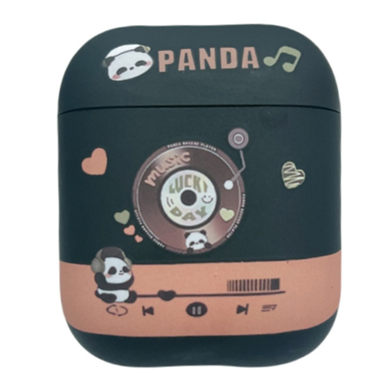 AirPods 2 / 1 Hülle mit Panda Ladebox