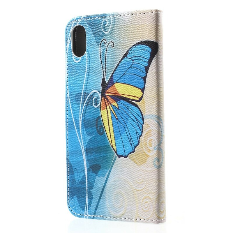iPhone XR Hülle Schmetterling Bunt