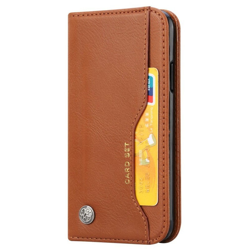 Flip Cover iPhone XS Max Kunstleder Kartenhalter Flip Cover iPhone XS Max Kunstleder Kartenhalter
