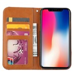 Flip Cover iPhone XS Max Kunstleder Kartenhalter Flip Cover iPhone XS Max Kunstleder Kartenhalter
