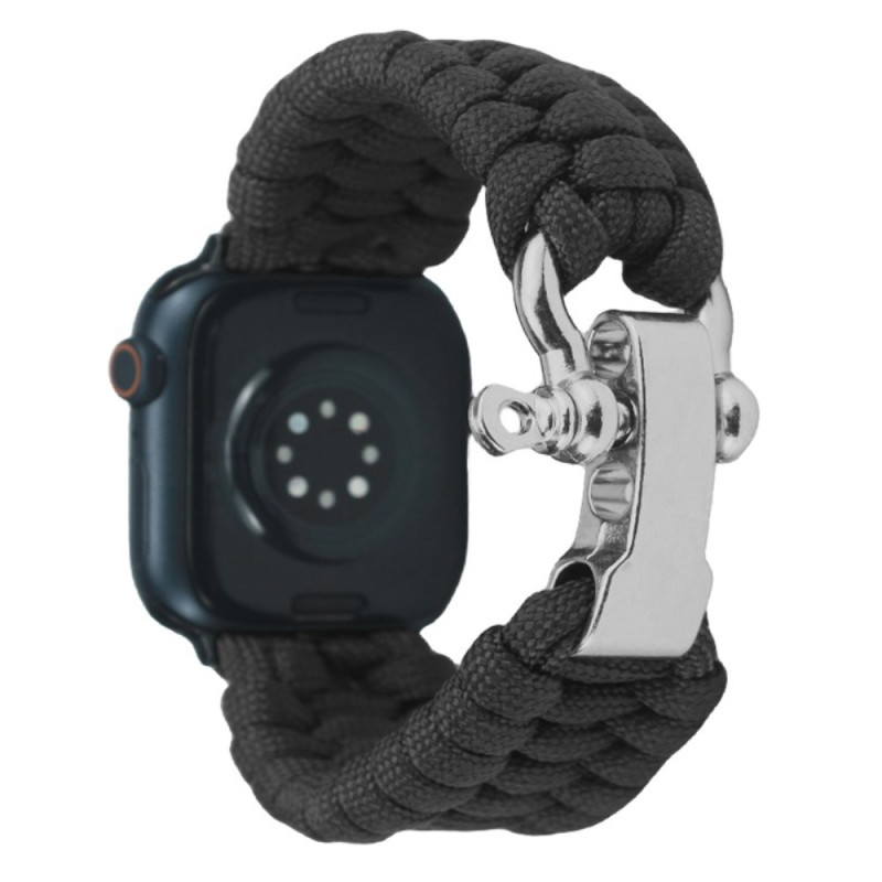 Apple Watch Series 46mm bis 42mm / SE / Ultra 49mm Nylon Geflochtenes Armband