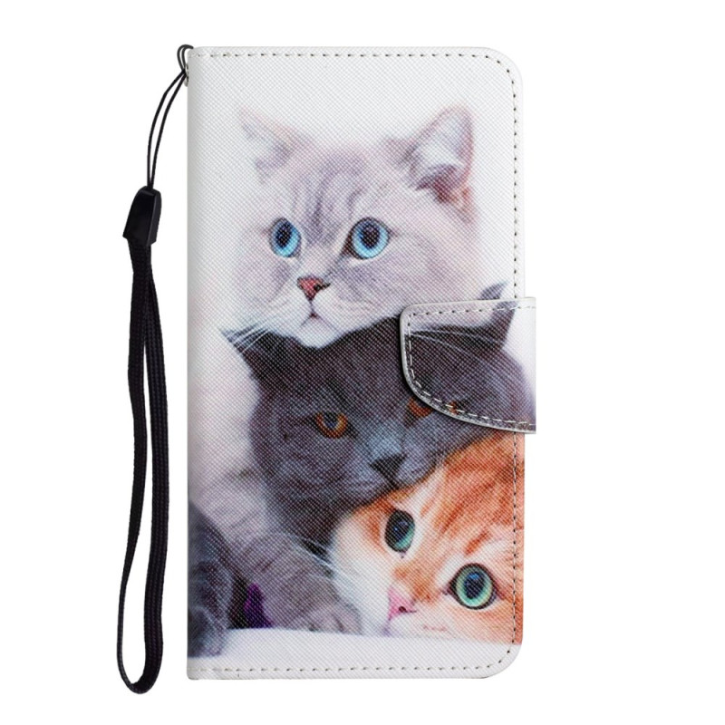 Xiaomi Redmi 14C / Poco C75 Drei Katzen Tasche