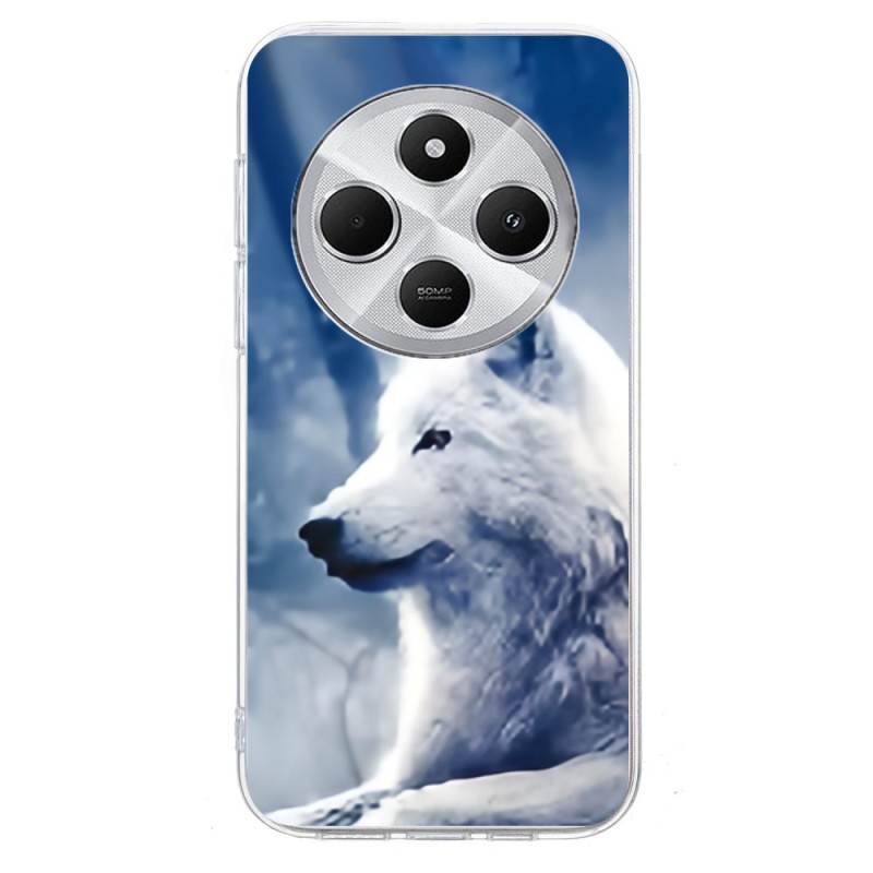 Xiaomi Redmi 14C / Poco C75 Wolf Weiß Cover