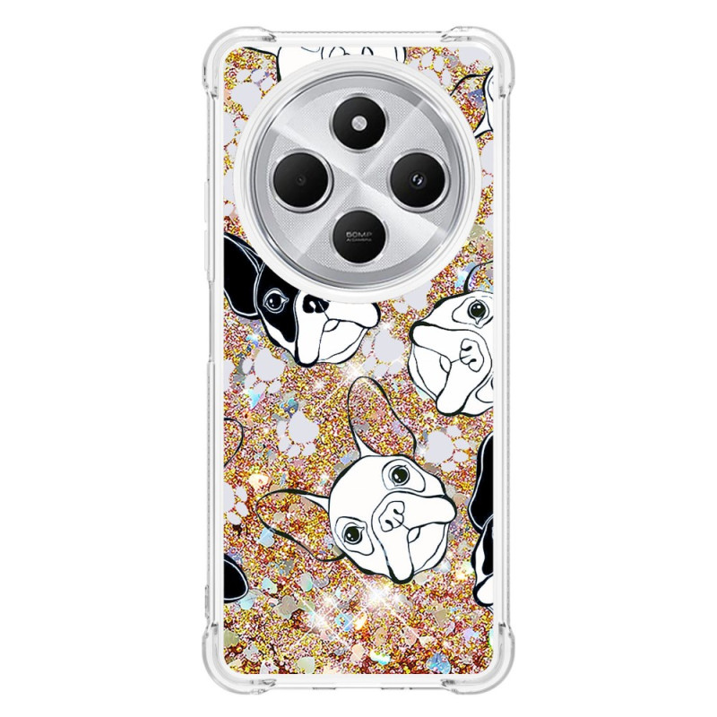 Xiaomi Redmi 14C / Poco C75 Verschiedene Glitter Muster Cover