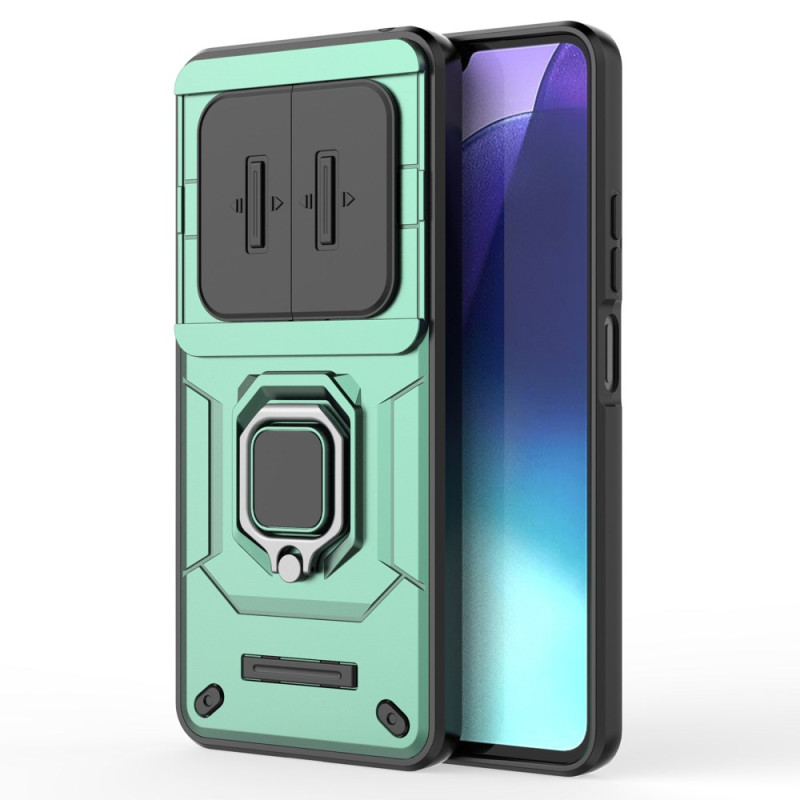 Xiaomi Redmi 14C / Poco C75 Ring widerstandsfähige Hülle mit Reißverschluss Objektivschutz