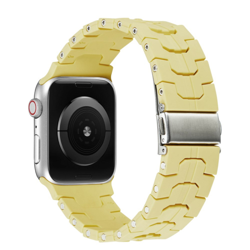 Apple Watch Series 46mm bis 42mm / SE / Ultra 49mm Silikon Armband Stylisch