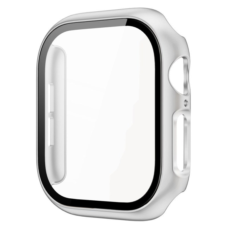 Apple Watch Series 10 Cover 42mm Metallic Style mit Displayschutzfolie