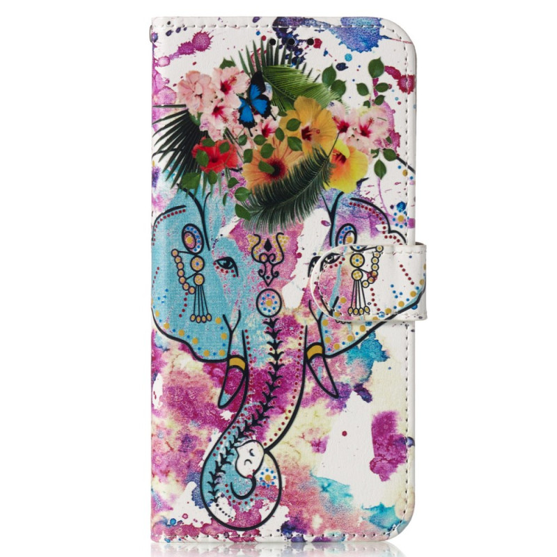 Samsung Galaxy A06 Hülle Elefant Aquarell