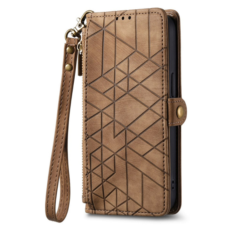 Hülle Samsung Galaxy A56 5G / A36 5G Brieftasche Geometrische Muster