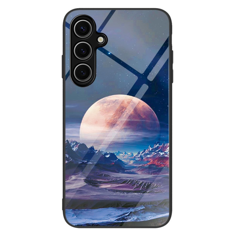 Samsung Galaxy S25 5G Panzerglas
 Cover Weißer Planet