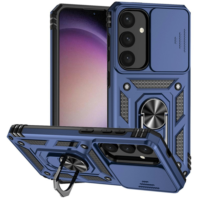 Samsung Galaxy S25 5G Cover Ring-Ständer und Schutz Objactif