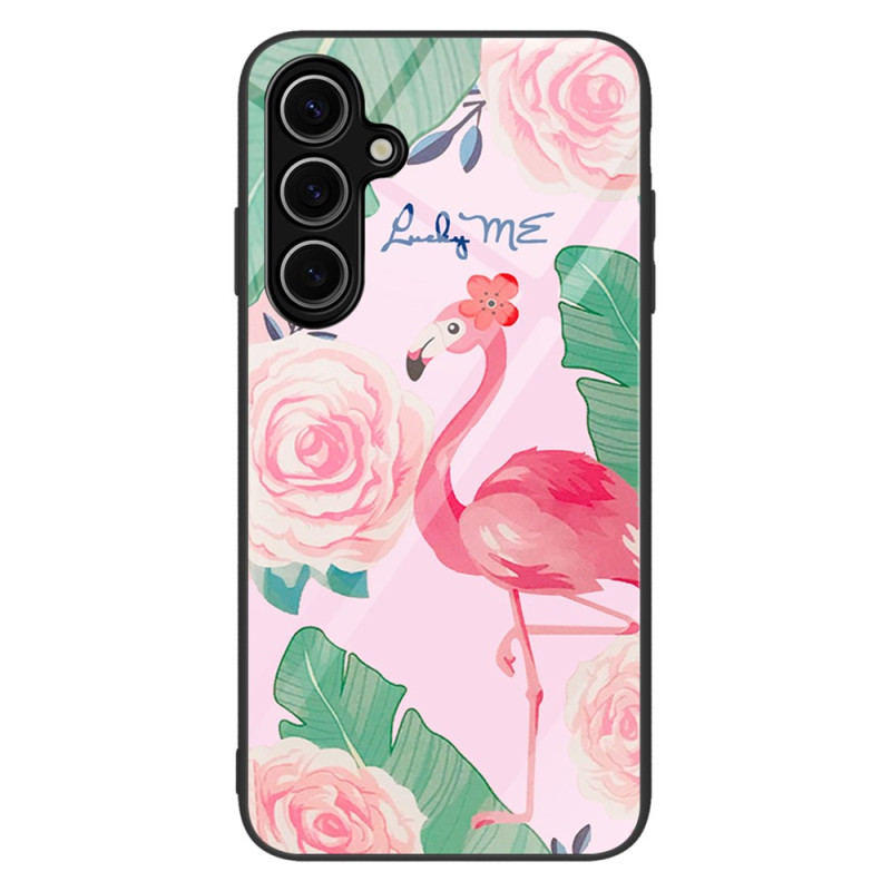 Samsung Galaxy S25 Plus 5G Panzerglas
 Cover Flamingo Pink