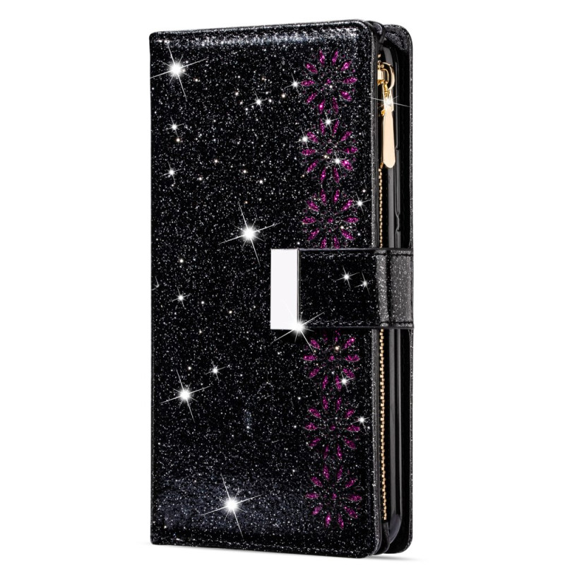 Samsung Galaxy S25 Plus 5G Glitter Wallet Hülle