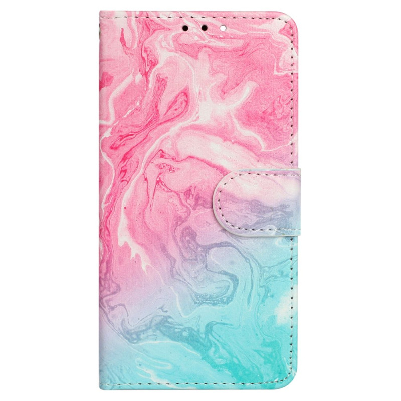 Samsung Galaxy S25 Ultra5G Marmor Tasche Rosa und Grün