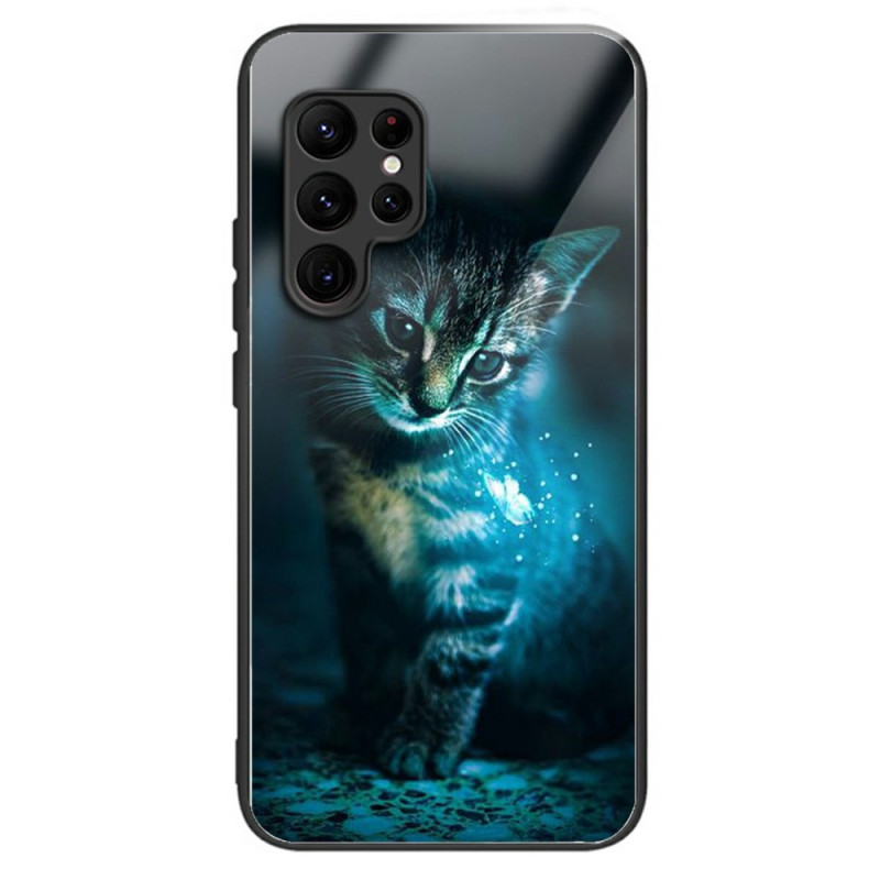 Samsung Galaxy S25 Ultra 5G Panzerglas
 Cover Katze