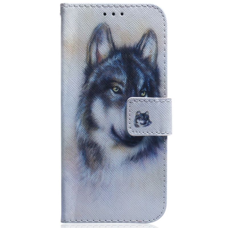 Hülle Samsung Galaxy A56 5G / A36 5G Wolf Aquarell