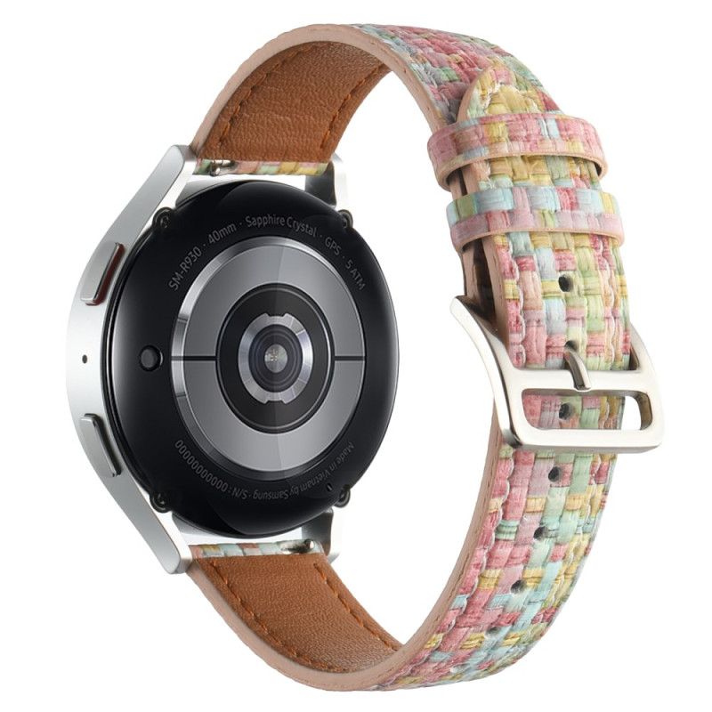 Armband Samsung Watch6/5/4/3 / Watch 42mm / Classic / Active / Gear Kunstleder geflochten