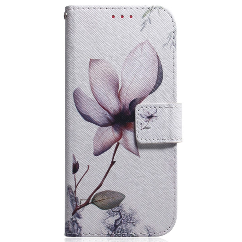 Xiaomi Redmi Note 14 5G Hülle Blume Rosa