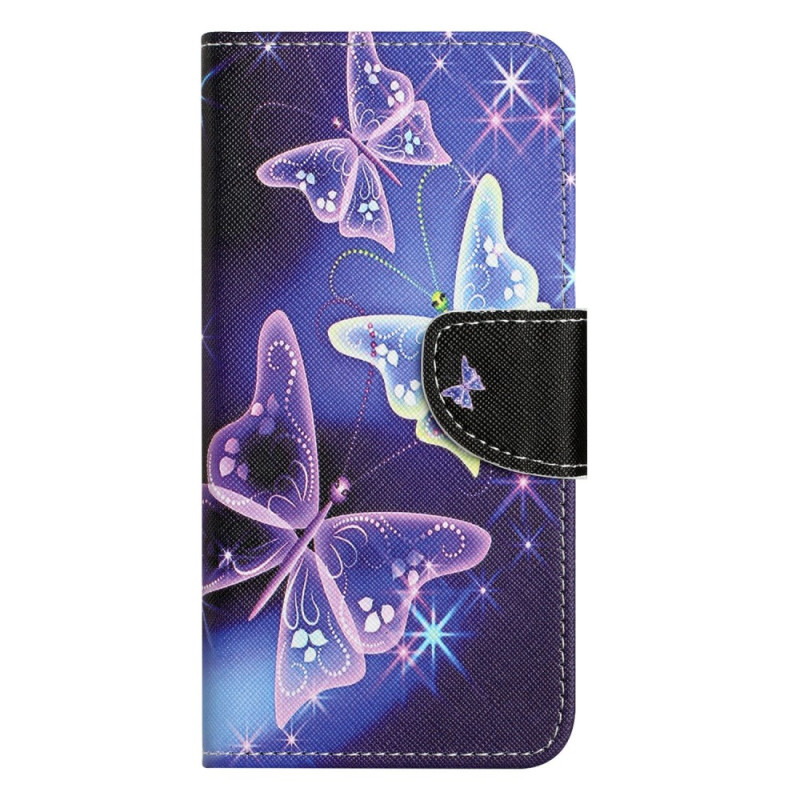 Samsung Galaxy A26 5G Schmetterling Glitzernde Hülle