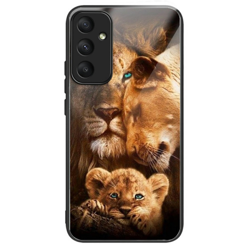 Samsung Galaxy A26 5G Panzerglas
 Cover Löwen Familie