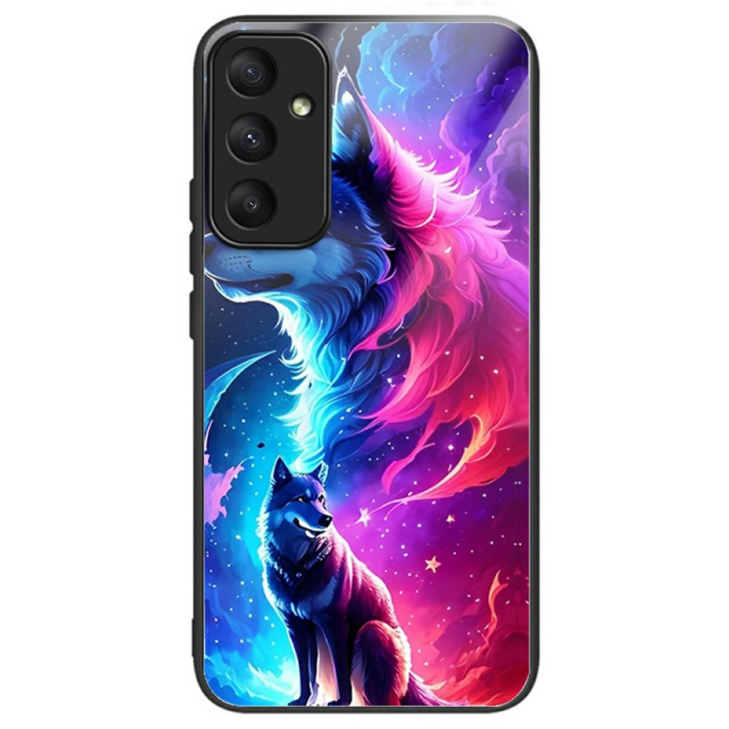 Samsung Galaxy A26 5G Panzerglas
 Cover Wolf Bunte