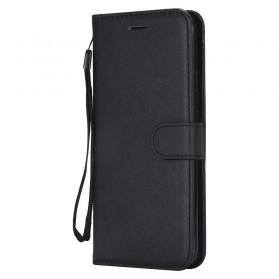 Huawei Mate 20 Lite Tasche Lederoptik mit Riemen
