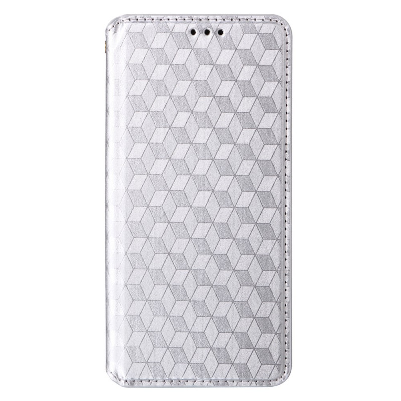 Flip Cover Samsung Galaxy A26 5G Rautenmuster 3D