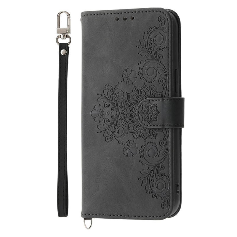 Samsung Galaxy A26 5G Lace Wallet Tasche mit Riemen und Schulterriemen