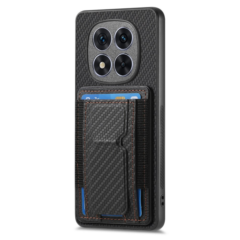 Xiaomi Redmi Note 14 Pro 5G / Poco X7 Kohlefaser
 Cover Halter und Kartenhalter