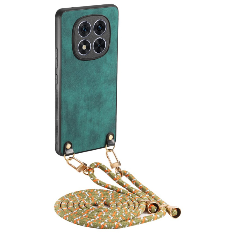 Coque à Cordon Xiaomi Redmi Note 14 ProPlus 5G Effet Cuir