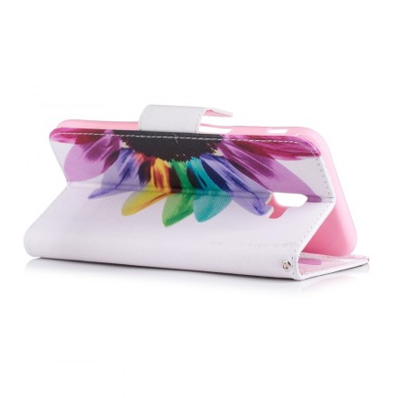 Samsung Galaxy J6 Plus Hülle Aquarell Blume Samsung Galaxy J6 Plus Hülle Aquarell Blume