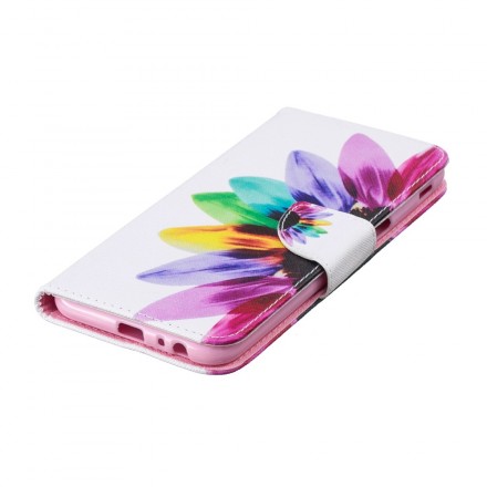 Hülle Samsung Galaxy J6 Plus Blume Aquarell Hülle Samsung Galaxy J6 Plus Blume Aquarell