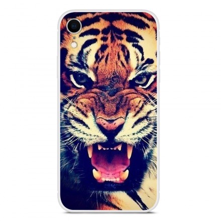iPhone XR Cover Face Tiger