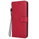 Samsung Galaxy J6 Plus Tasche in Lederoptik mit Trageriemen Samsung Galaxy J6 Plus Tasche in Lederoptik mit Trageriemen