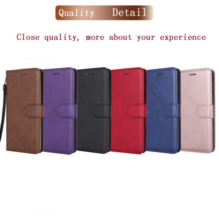 Samsung Galaxy J6 Plus Tasche in Lederoptik mit Trageriemen Samsung Galaxy J6 Plus Tasche in Lederoptik mit Trageriemen