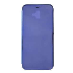 View Cover Samsung Galaxy J6 Plus Spiegel und Leder-Effekt