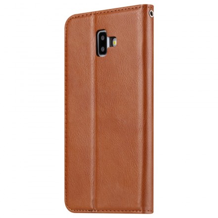 Flip Cover Samsung Galaxy J6 Plus Kunstleder Kartenhalter