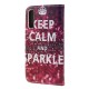 Hülle Samsung Galaxy A7 Keep Calm and Sparkle