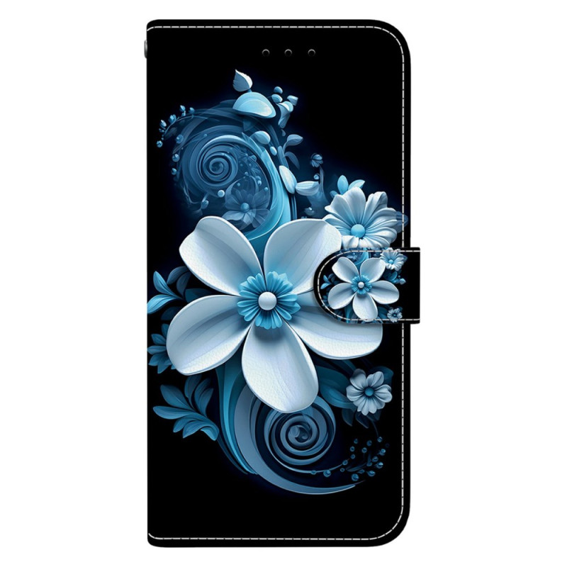 Xiaomi Redmi 14C / Poco C75 Hülle Schwarze Orchidee