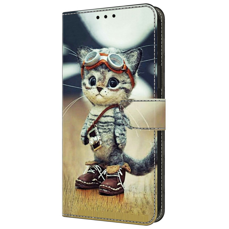 Xiaomi Redmi 14C / Poco C75 Travelling Cat Hülle